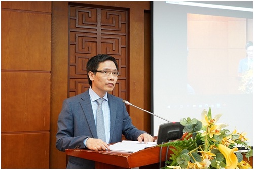 Assoc.Prof.Dr. Nguyen Xuan Trung, Director of VIAS gave the opening speech at the Conference