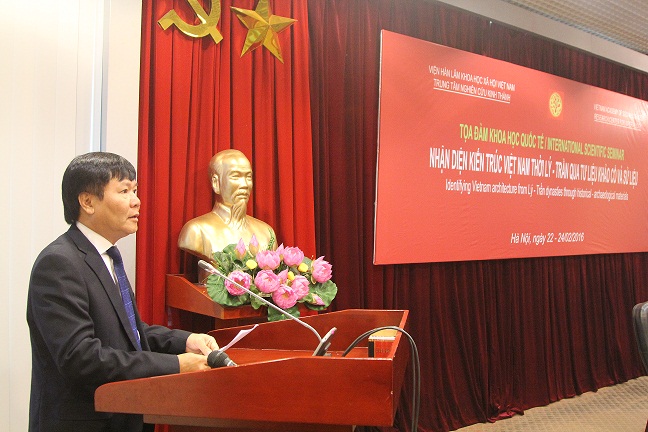 Prof. Dr. Nguyen Quang Thuan delivered <br>opening remark