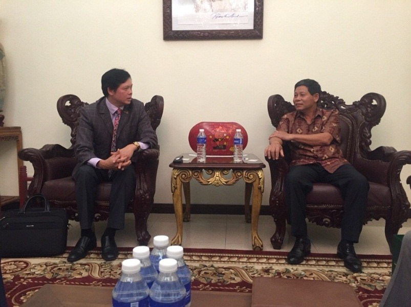 Ambassador Le Quy Quynh warmly welcomed the delegation