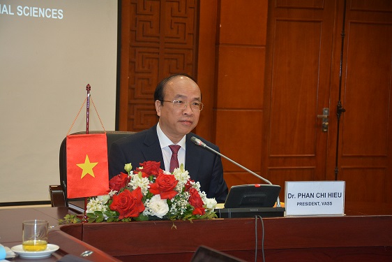 President Phan Chi Hieu delivered the opening speech online at the Vietnam Week Opening Session held in Moscow, Russia