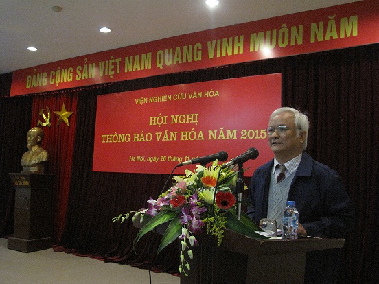 Prod. Dr. Le Hong Ly had the opening speech at the Conference
